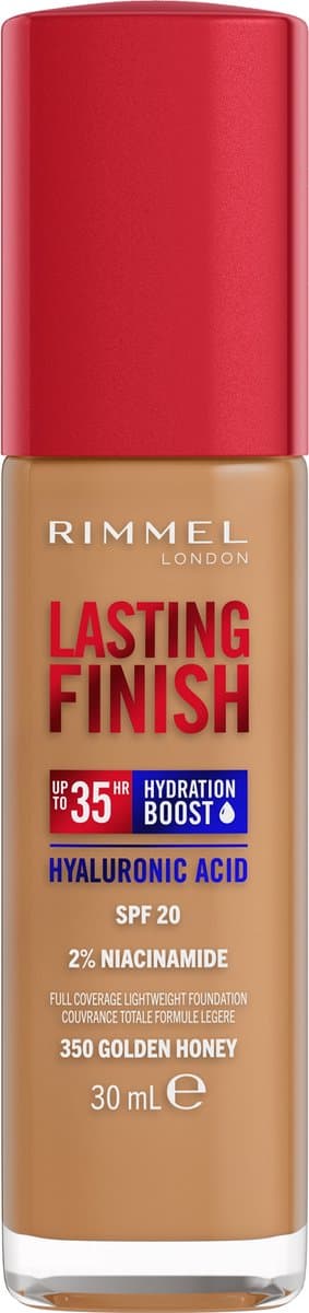 Rimmel Langhoudende finish 35 uur foundation 350 Gouden honing