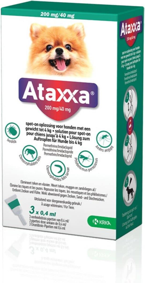 Krka Ataxxa Spot On Hond