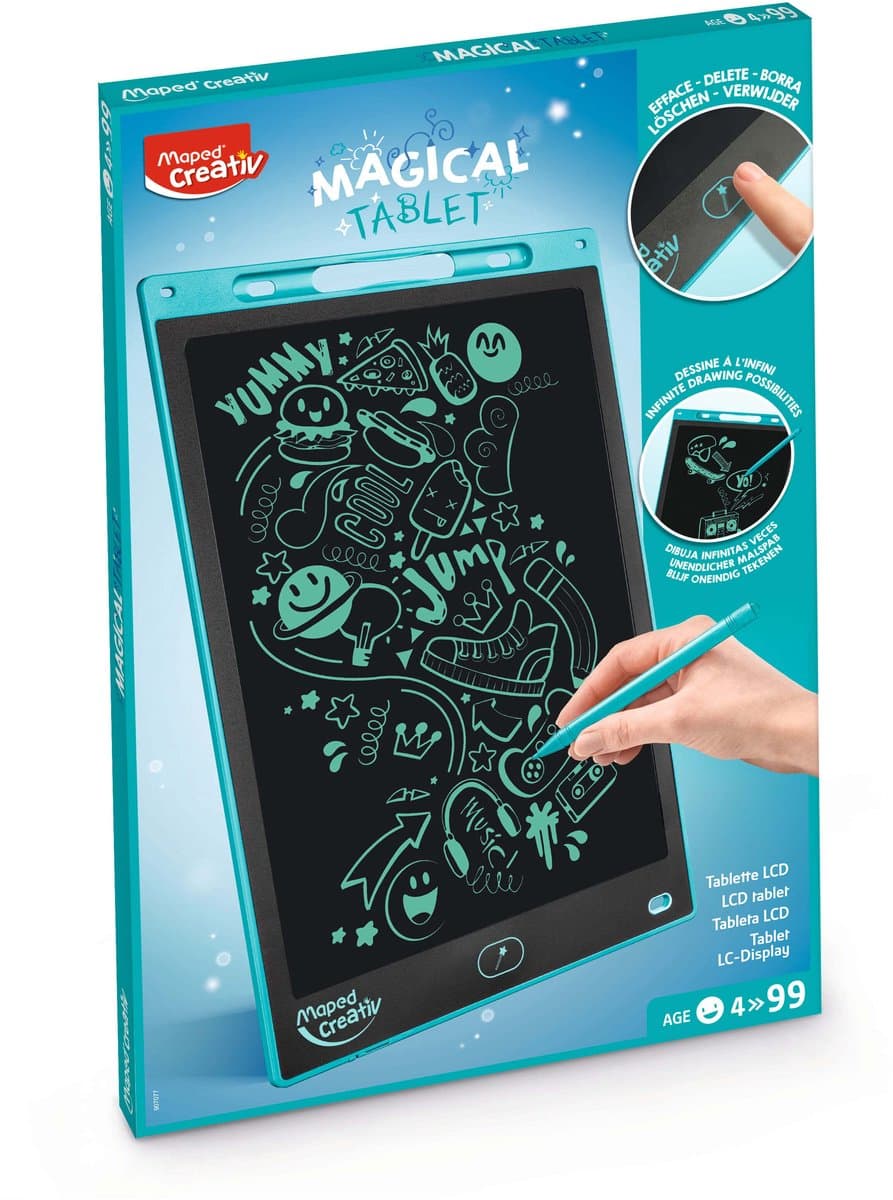 Tekentablet Maped Creativ Magical Tablet Maxi blauw.