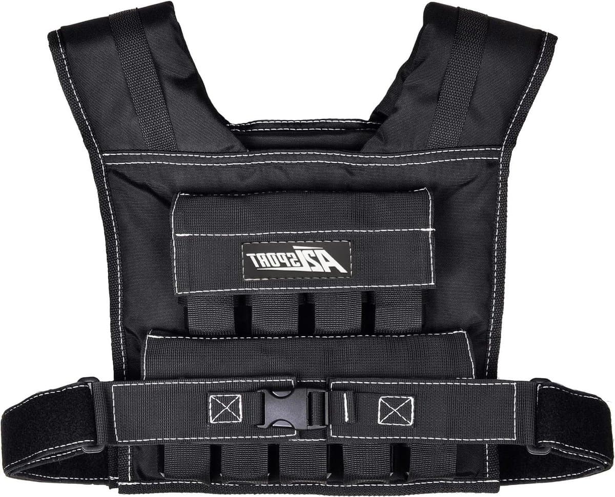Gewichtsvest 20kg voor krachttraining - Verstelbaar en comfortabel gewichtsvest