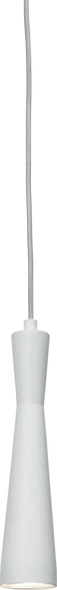 it's about RoMi Hanglamp Bordeaux - Wit - 6x6x26cm - Modern - Hanglampen Eetkamer, Slaapkamer, Woonkamer