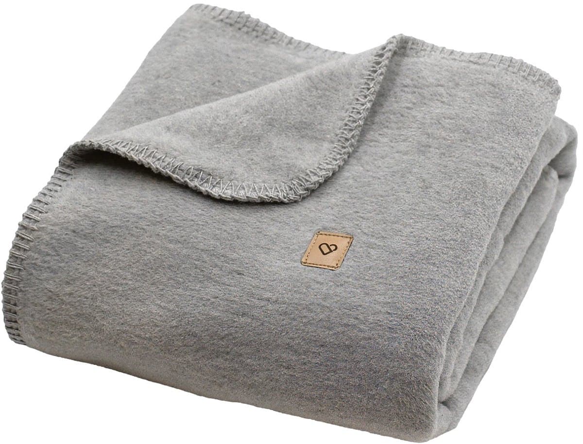 Zaffiro Grijs Cotton 100 x 150 cm Ledikantdeken