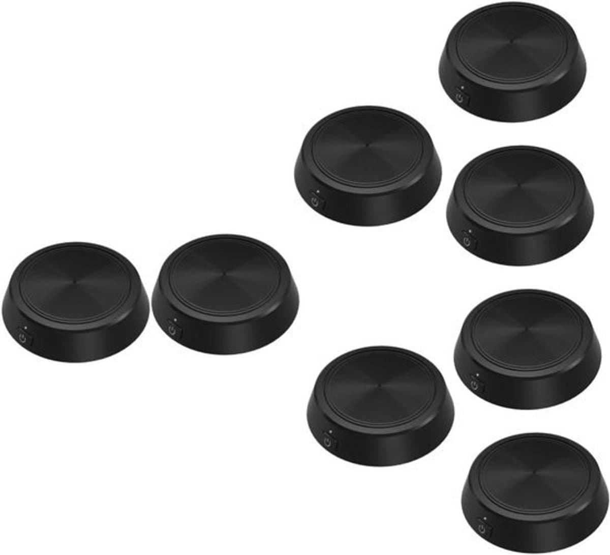 Desktopmicrofoonset - Speakerphonemicrofoon - Online vergaderingen - Omnidirectionele opname - 6 stuks - Zwart