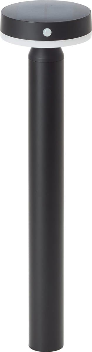 Brilliant Led Buiten Sokkellamp, Solar, 50 Cm, 350 Lm, 4000 K, Metaal, Zwart