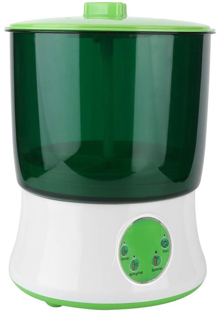 Store_9 - Automatische Zaadkweekmachine - Sprouter Kit - Bespaar elektriciteit - Grote Capaciteit - Kiemen voor Radijs en Alfalfa - Geschikt voor T...