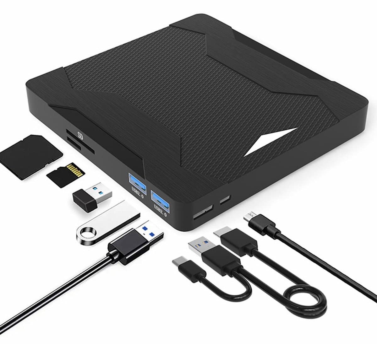 Allecto - - Externe DVD Drive - Portable USB 3.0 - Eenvoudig te gebruiken - Compact formaat - Breed compatibel - Ideaal voor laptops