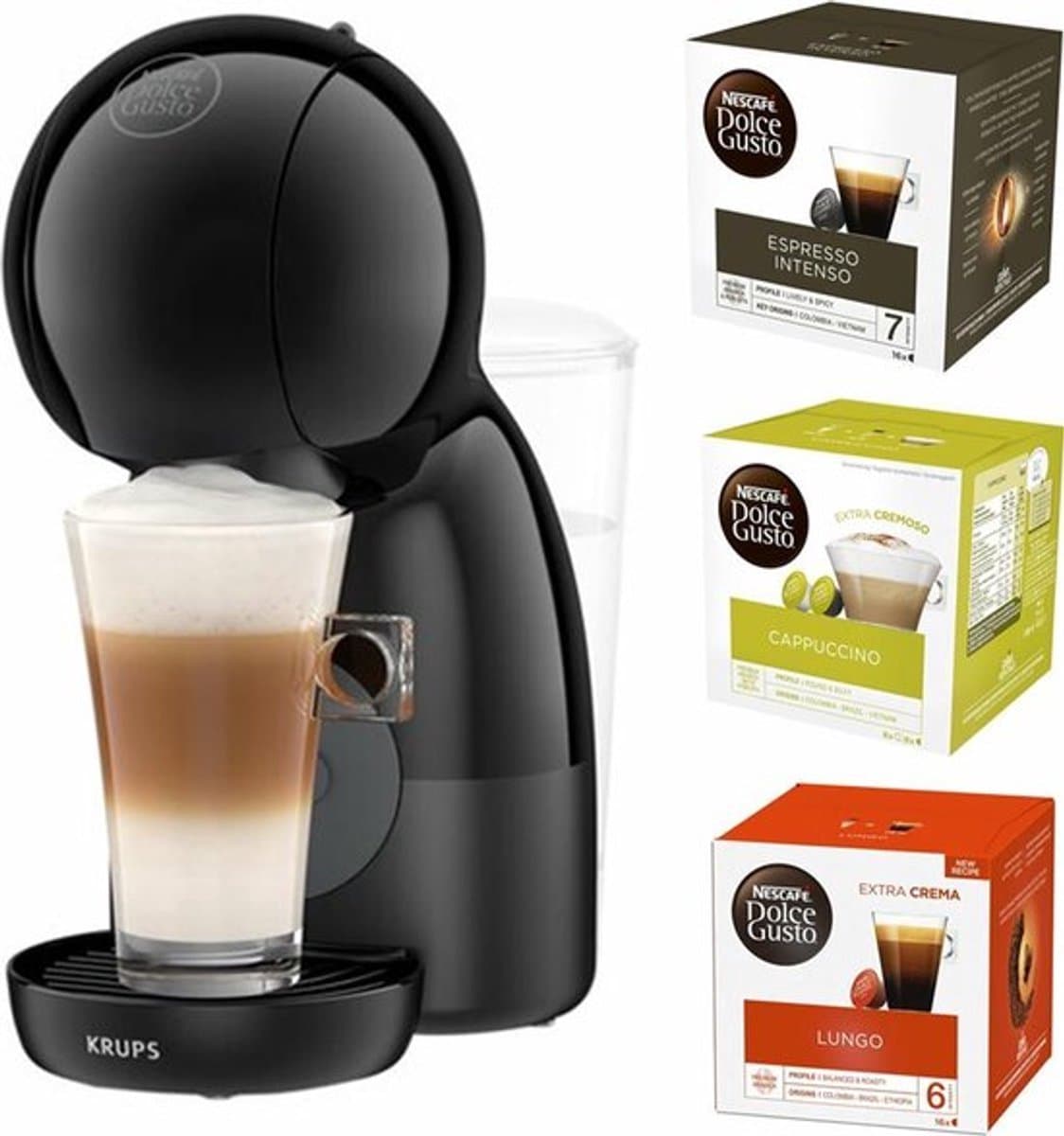 Krups Dolce Gusto Piccolo XS + 48 capsules