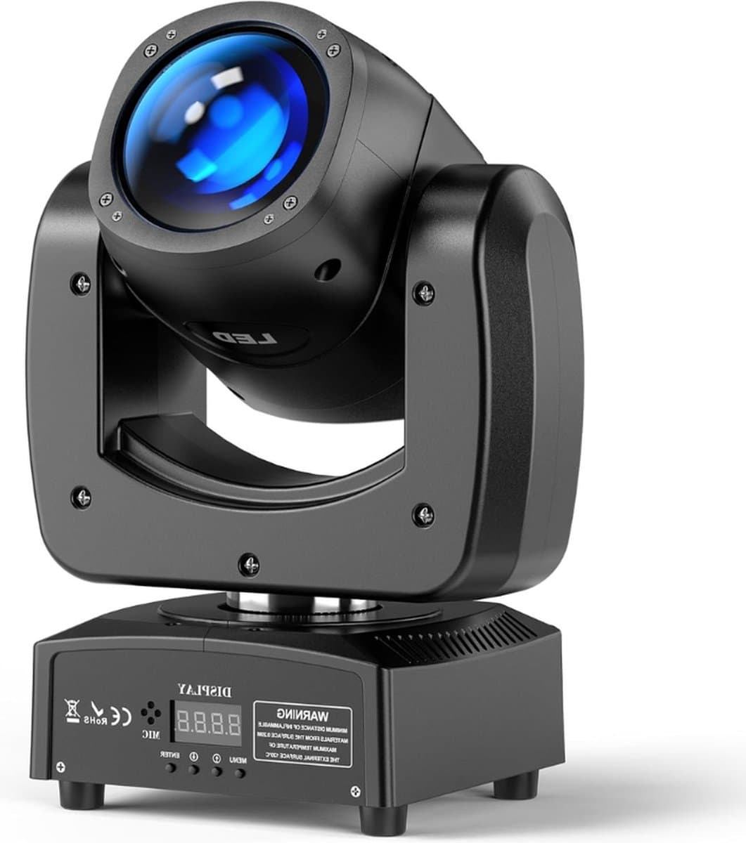 100W Bewegende Kop Beam RGBW LED DMX512 Disco Party Verlichting Podiumverlichting Voor Bar Party Club Kerstmis Halloween