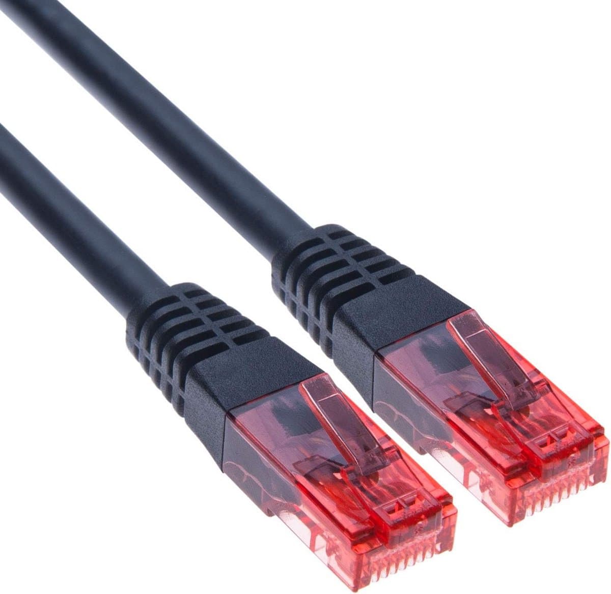 Ethernet Kabel 0.5m Cat 6 - Gigabit LAN Netwerk Kabel met RJ45 Connector - Helle Snelle Dataverbinding tot 10Gbps