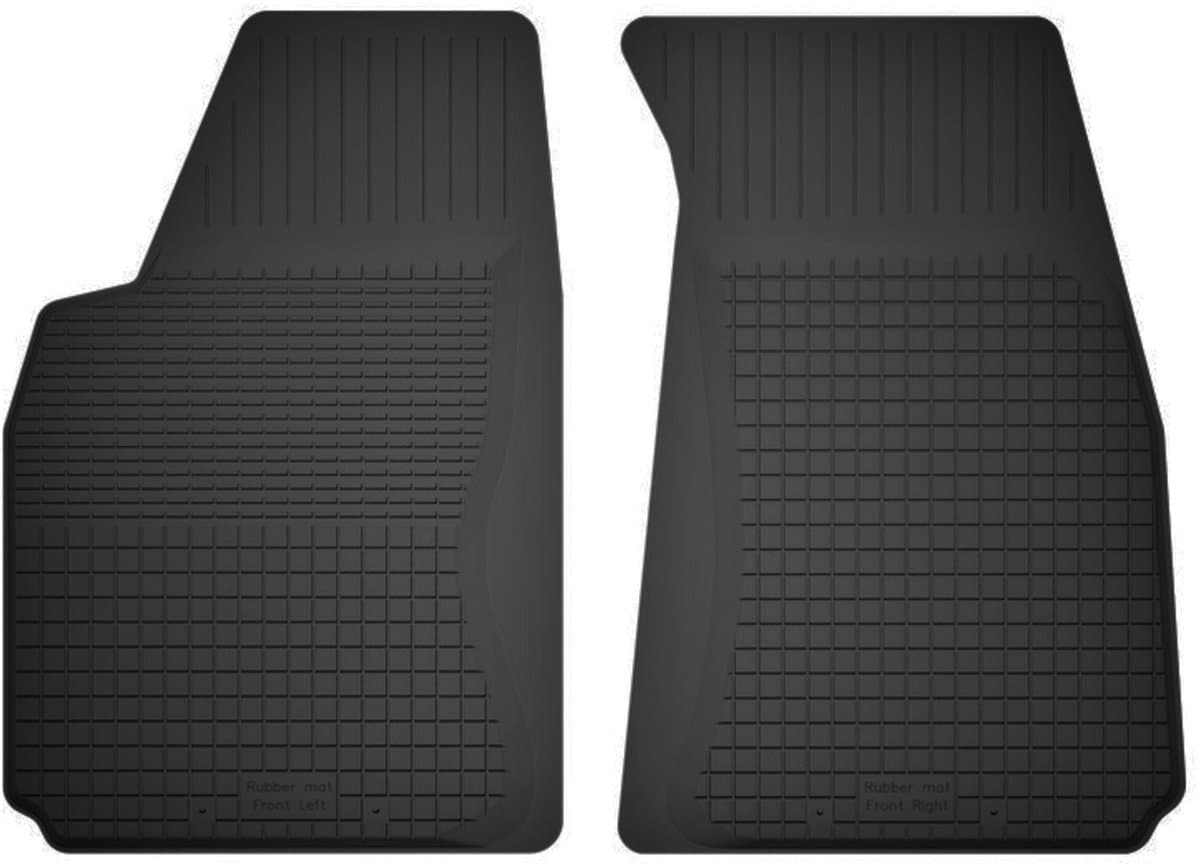 Wielganizator BasicProtect - Rubber Autovloermatten - 1,5 cm Randhoogte - Voor Ford Puma Coupe (1997-2001)