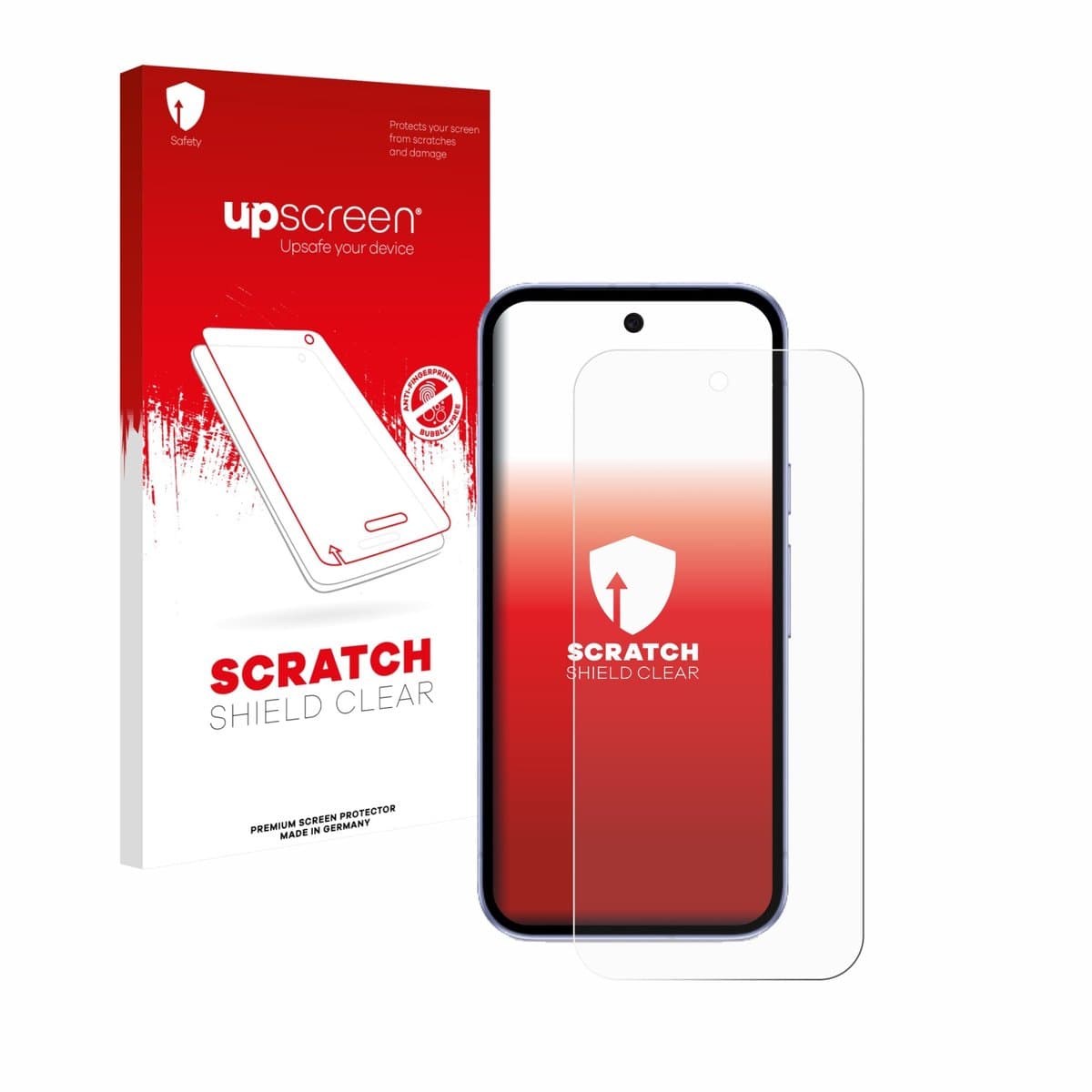 upscreen - Screenprotector voor Google Pixel 9a - Folie Beschermfolie transparant