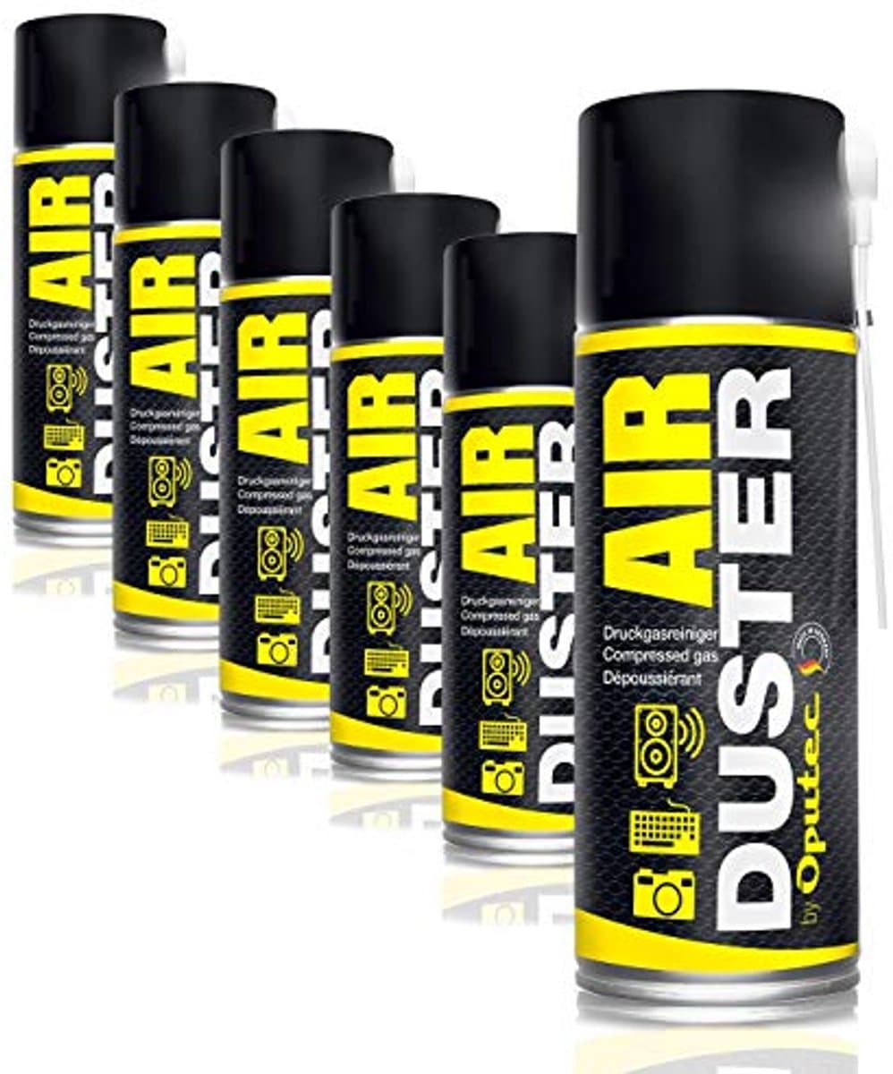 Air Duster Persluchtspray 400 ml - Voor veelzijdig gebruik en contactloze reiniging