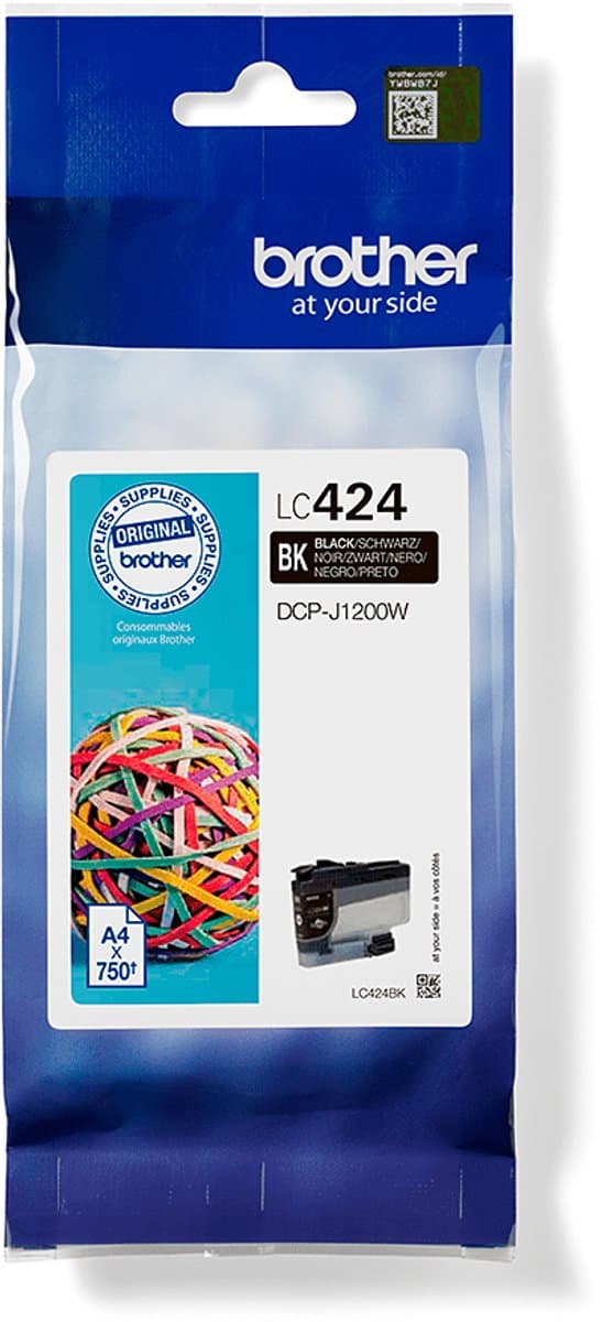 Brother LC-424 Cartridge Zwart