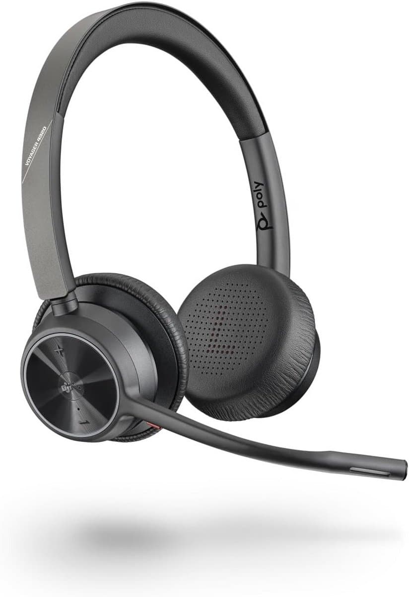 Professionele Draadloze Headset voor Kantoor en Callcenter met USB-A Connectiviteit