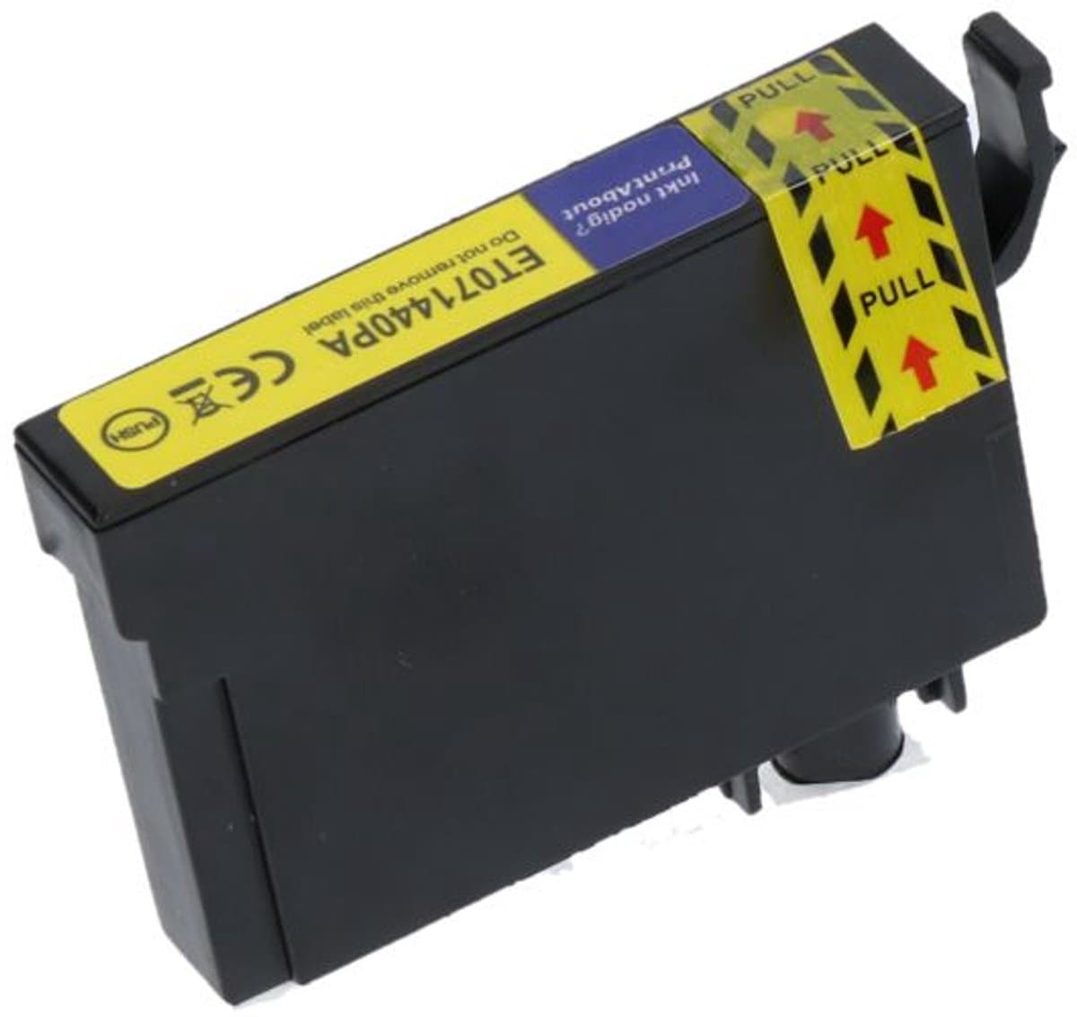 PrintAbout huismerk Inktcartridge T071 (C13T071440) Geel geschikt voor Epson