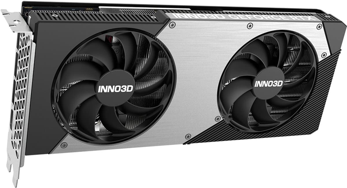 INNO3D NVIDIA GeForce RTX 5070 TWIN X2 OC - Videokaart - 12GB - GDDR7 - PCIe 5.0 - 1x HDMI 2.1 - 3x DisplayPort 2.1