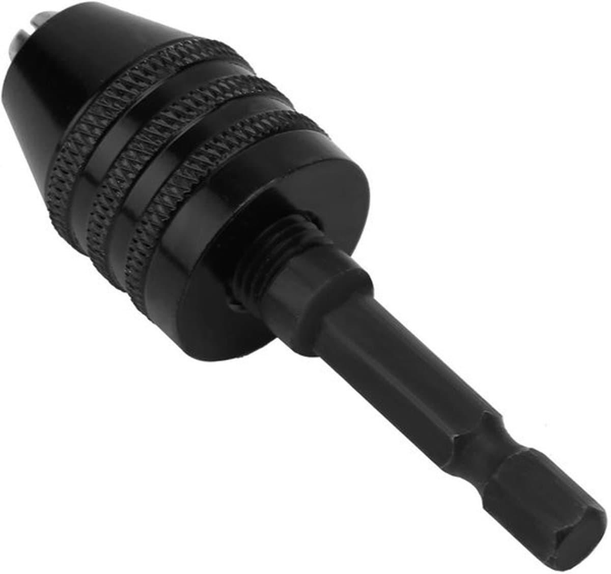 Sleutelloze boorkop, kleine boorkop wisseladapter snelle koppeling 0.3-6.5 mm boorkopadapter, voor mini boorkop slagschroevendraaier