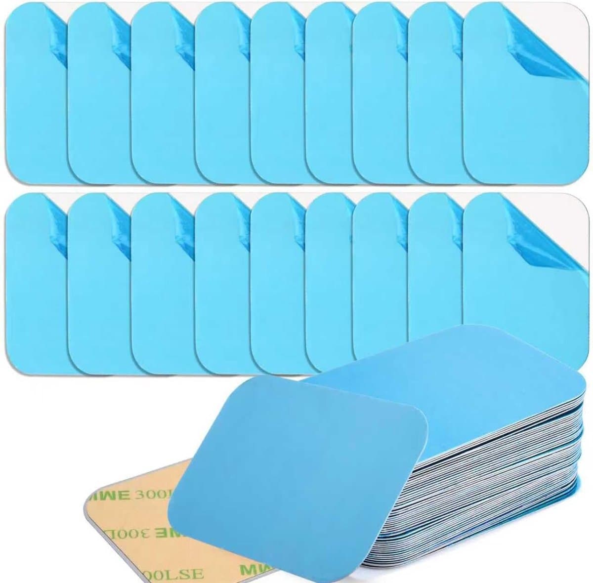90pcs Metal Plate for Magnets Self Adhesive Plates Metal Self Adhesive Metal Plates Adhesive Metal Plates for Gluing - ShopVlot
