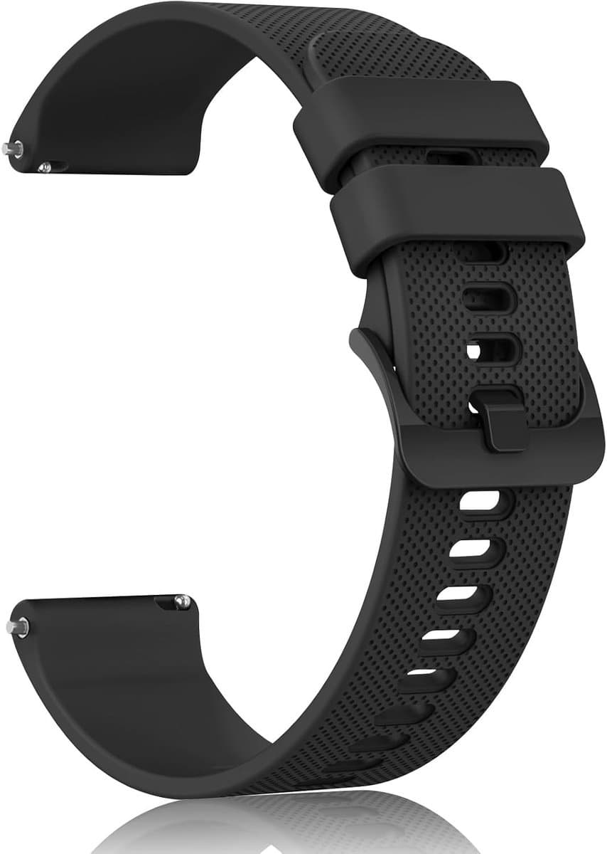 Verwisselbare silicone horlogeband voor Garmin Vivoactive, Vivomove en Forerunner - 20 mm, geschikt voor mannen en vrouwen, comfortabel en duurzaam