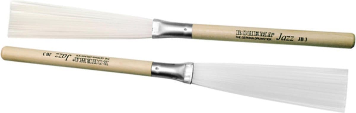 Rohema JB3 Jazz Brushes Hickory nylon brushes