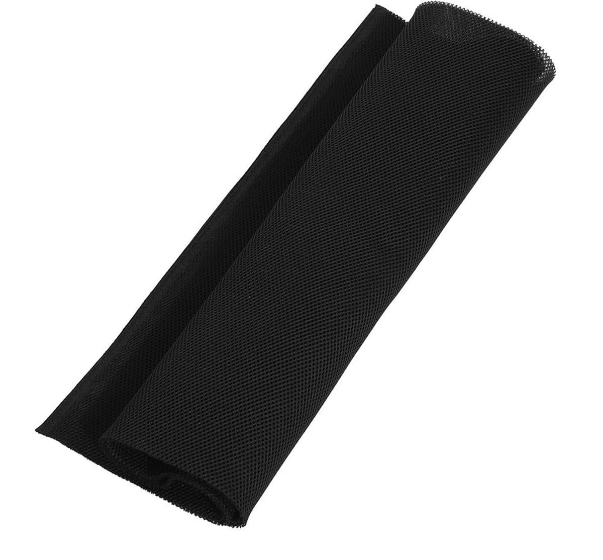 By shayne - Speaker Mesh Doek - Stofdicht - Zwart - Audio Luidspreker Grill - Bescherming voor Luidsprekers - Geschikt voor Grote Luidsprekers