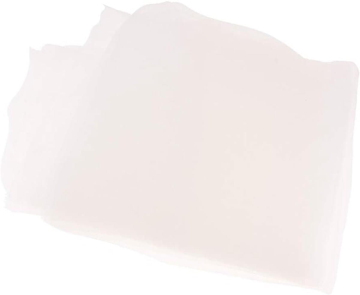 Zeefdruk Mesh - Zeefdruk Gaas - Textiel Bedrukken - Monofilament Polyester - 145 x 100 cm - Wit