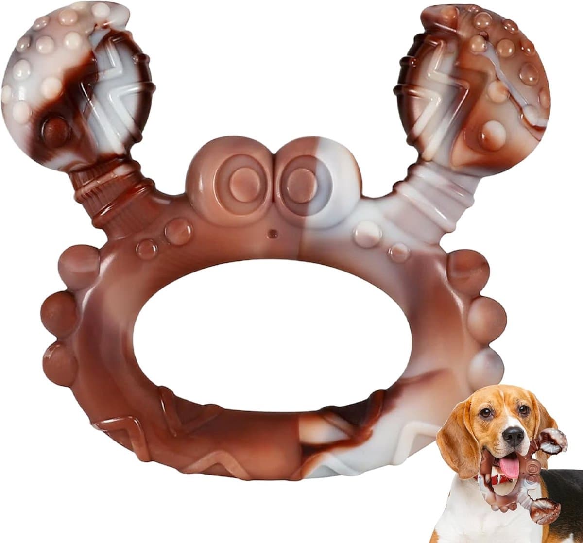 Hond Kauwspeelgoed - Verrijkend Speelgoed - Gedragstraining - Sterk Nylon Materiaal - 185 x 115 x 35 cm - Krab
