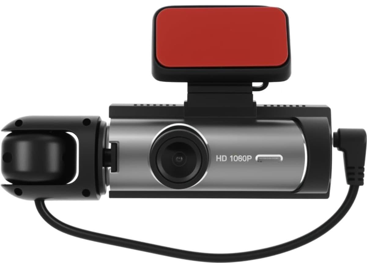 Car Video Recorder with HD Lens, Dash Cam 1080P 3.16 Inch Display, Night Vision, 360 Degree Rotatable Infrared Monitoring, Loop Recording, Motion Detection, Parking Monitor