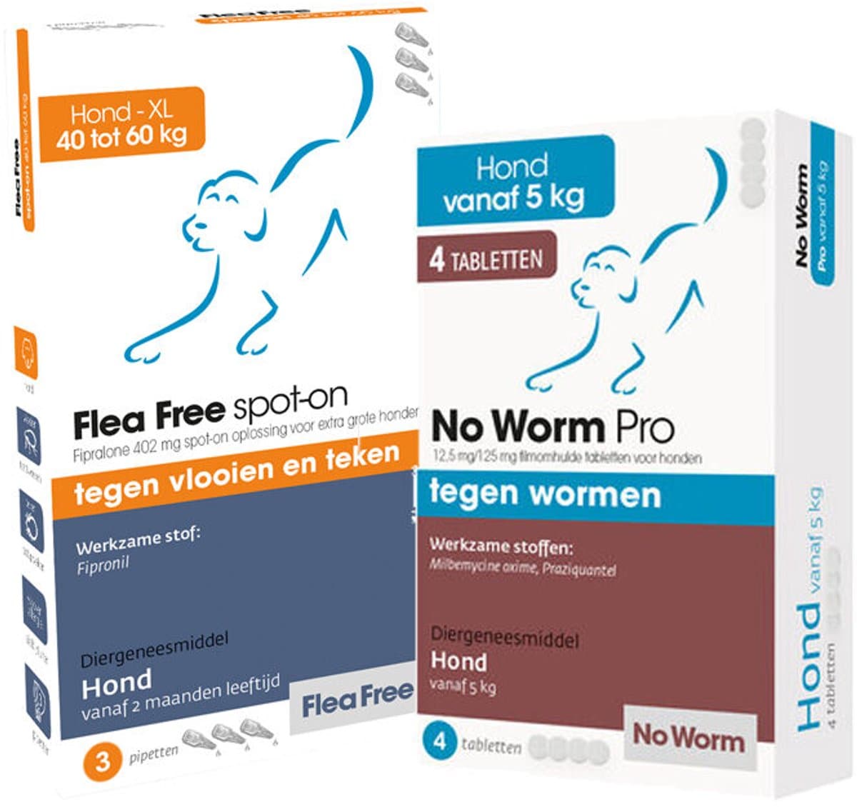 Vlo teek en worm Hond 40-50 kg