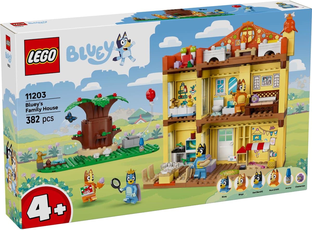 LEGO Bluey 11203 Huis van Bluey en haar familie