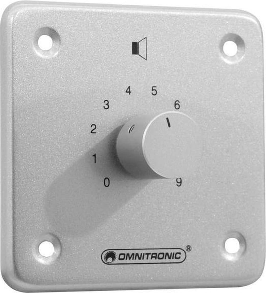 OMNITRONIC PA Volume Controller 10W stereo sil