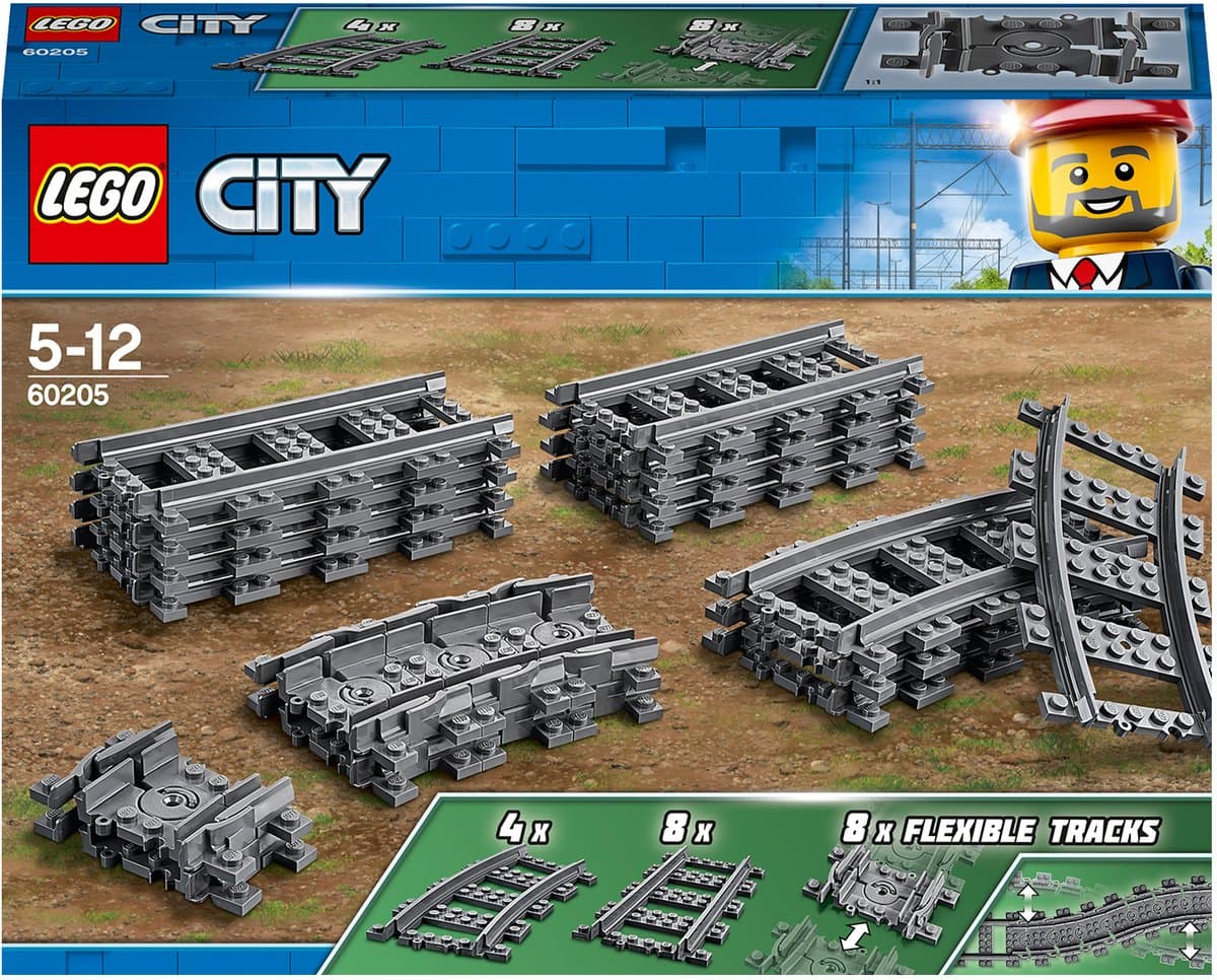 LEGO City 60205 Treinrails