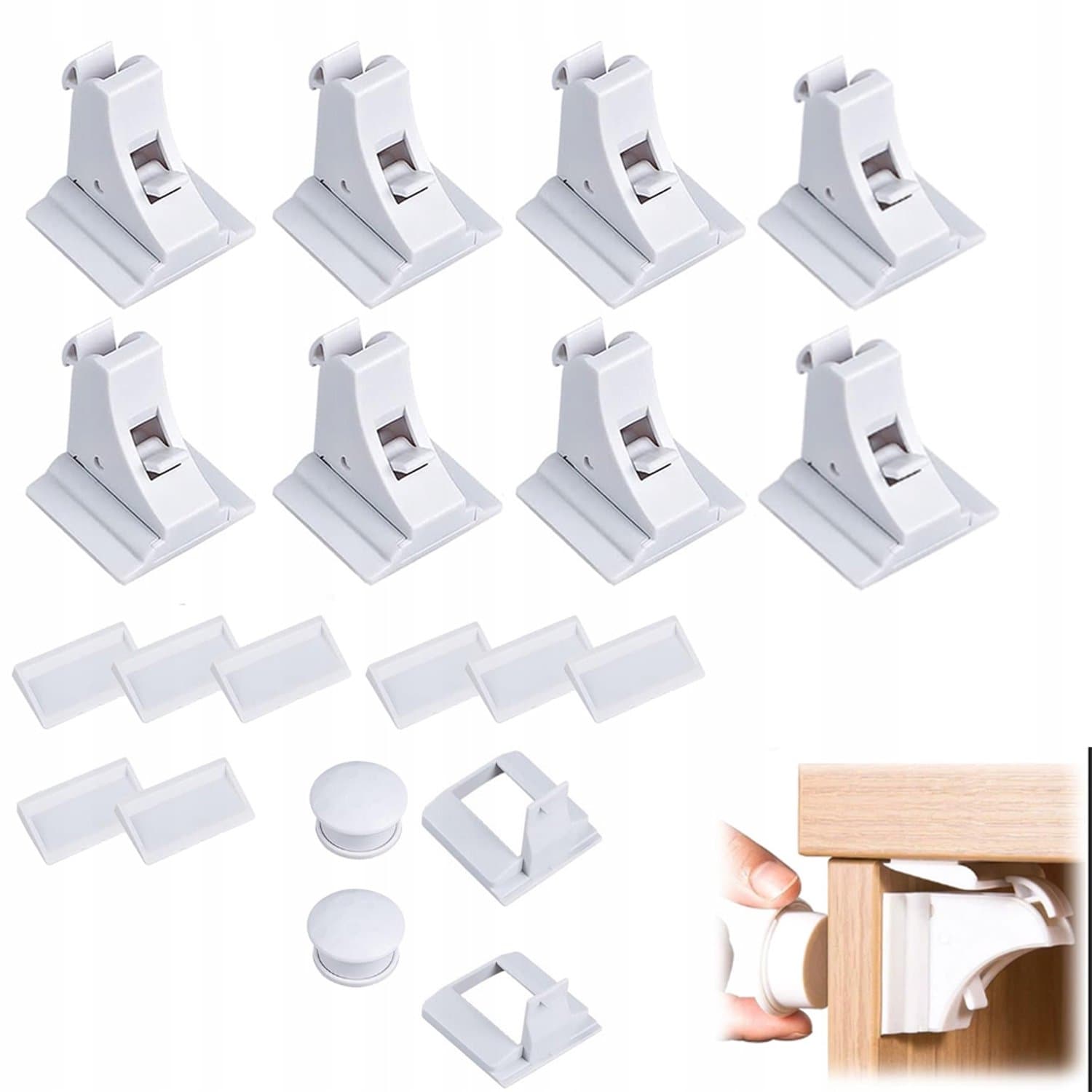 Magnetische kinderslot set voor meubels - Onzichtbaar en zonder boren
