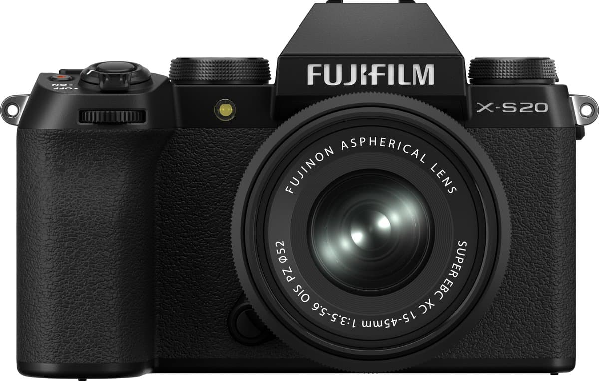Fujifilm X-S20 Zwart + XC 15-45mm f/3.5-5.6 OIS PZ