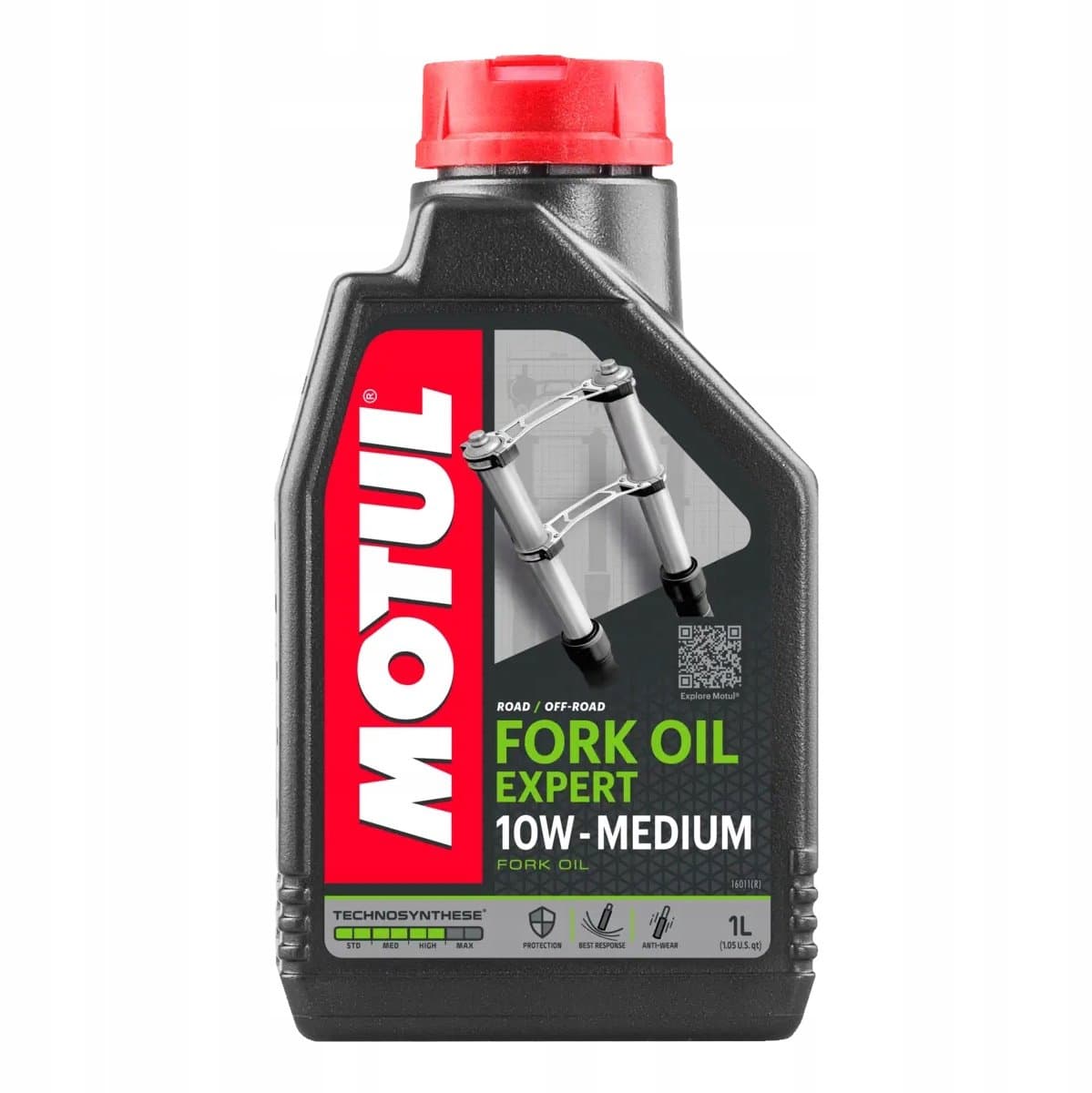 1L Motul Vork olie Expert Road/Off-Road 10W Medium Fork Oil