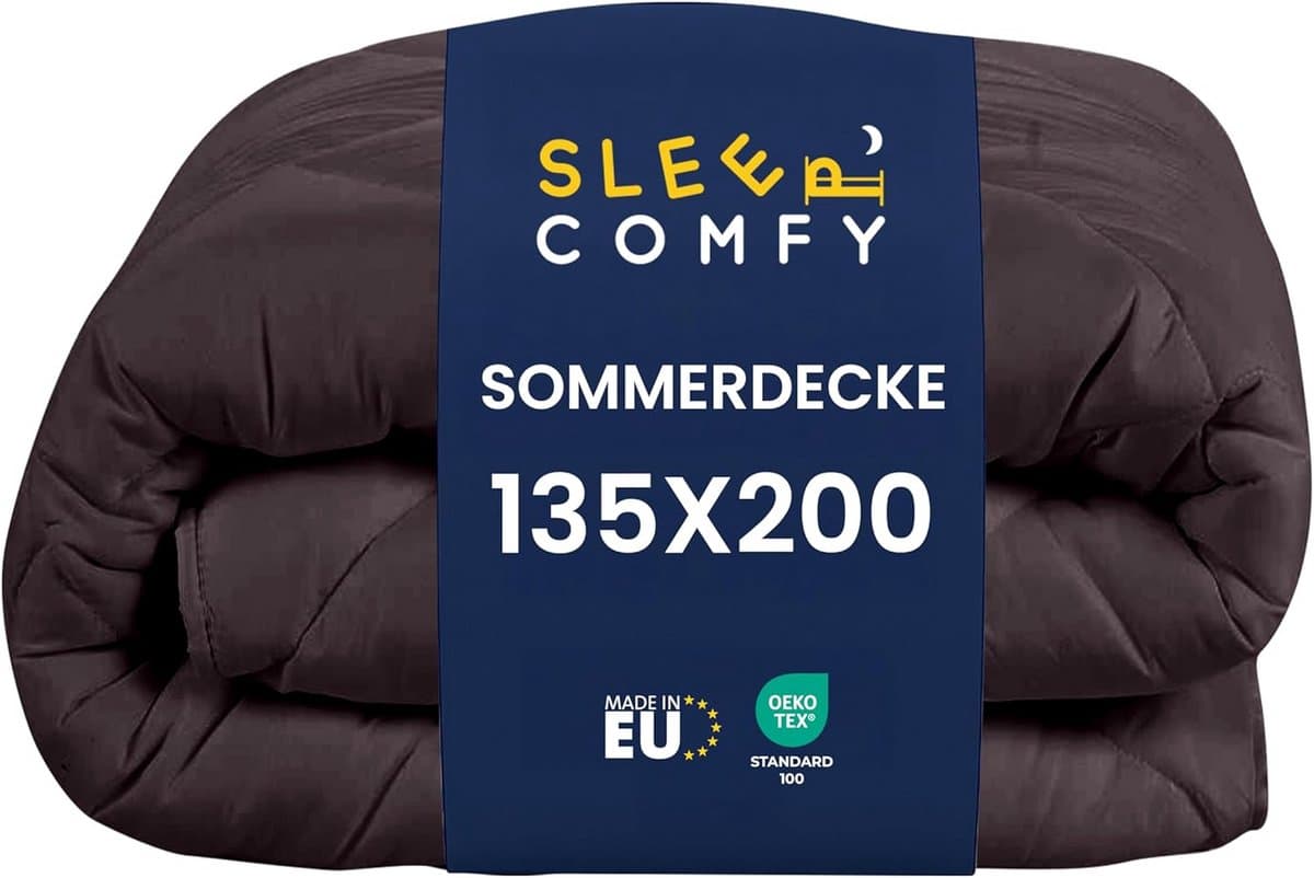 2-in-1 Comfort Dekbed 140x200 Zomer & Winter Ultralicht en Wasbaar
