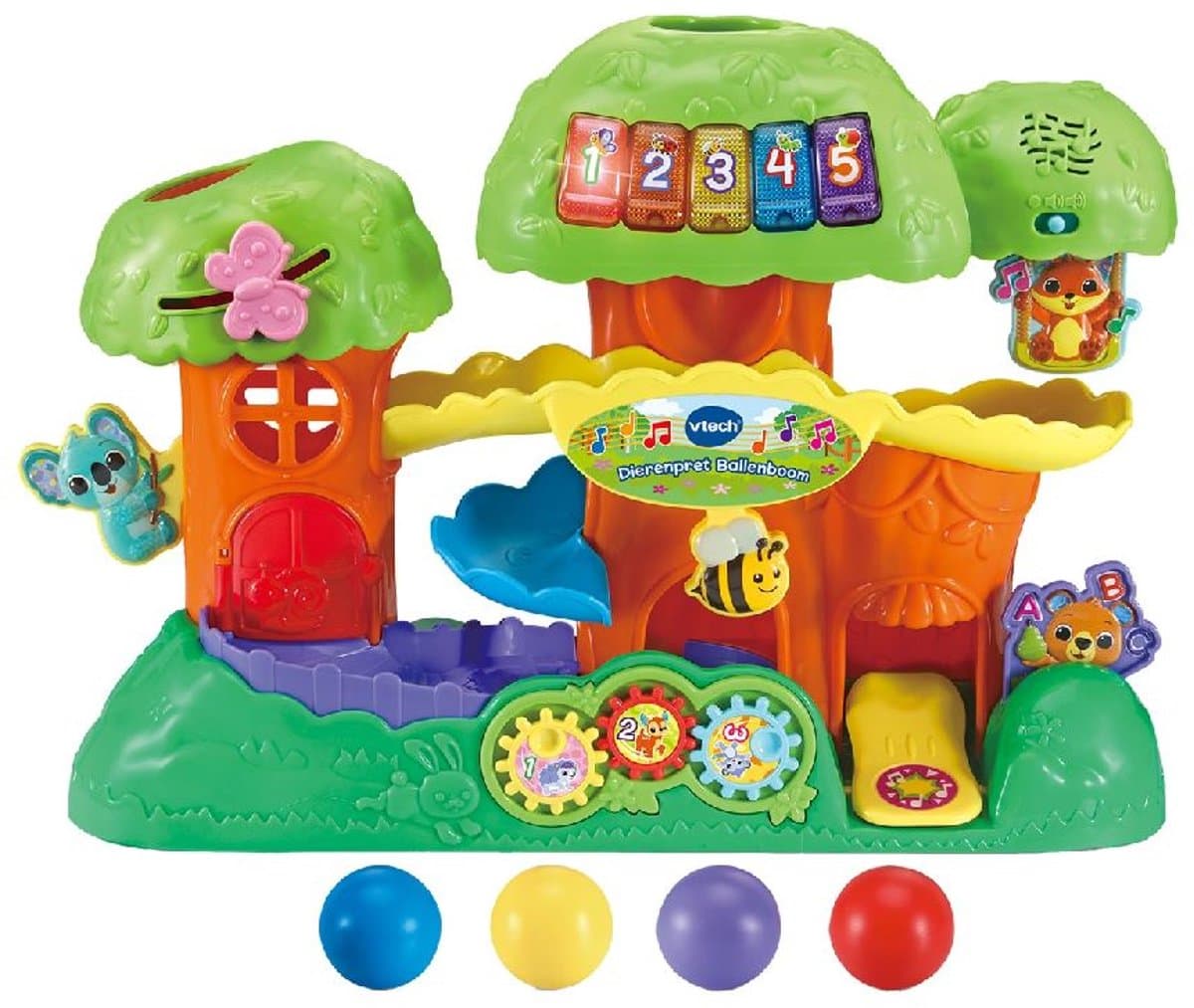 VTech baby dieren fun bal boom activiteitencentrum - multikleur, 12,3 x 46 x 31,5 cm