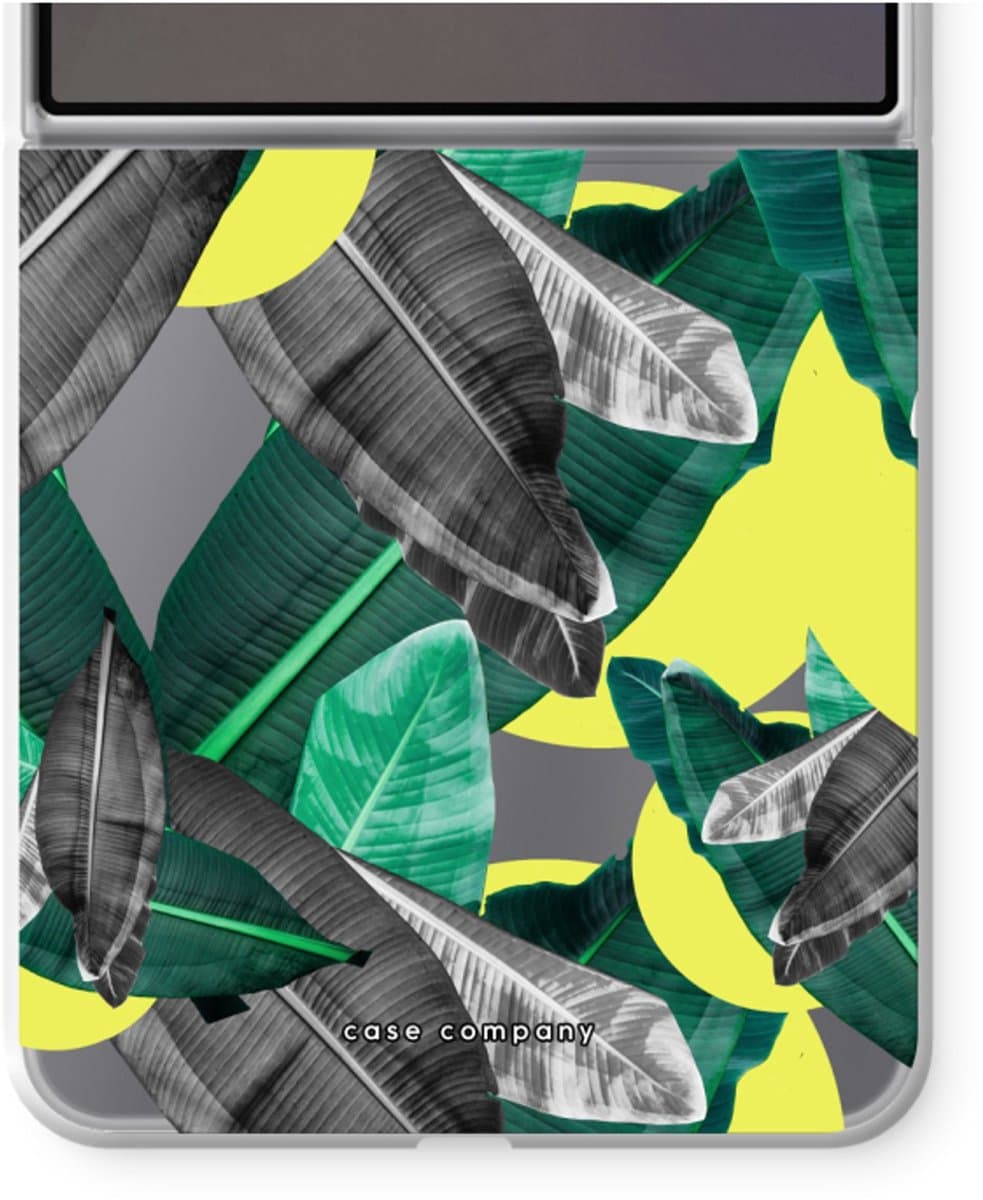 Case Company® - Hoesje geschikt voor Samsung Galaxy Z Flip7 hoesje - Fantasie jungle - Soft Cover Telefoonhoesje - Bescherming aan alle Kanten en Schermrand