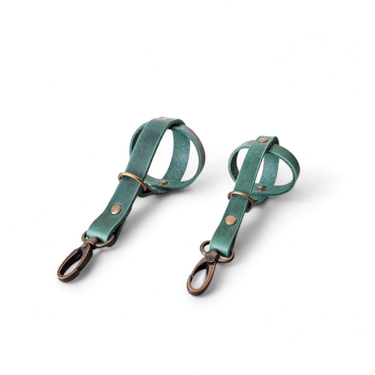 Cooper & Quint Tennisbalhouder - Groen - Oud Messing