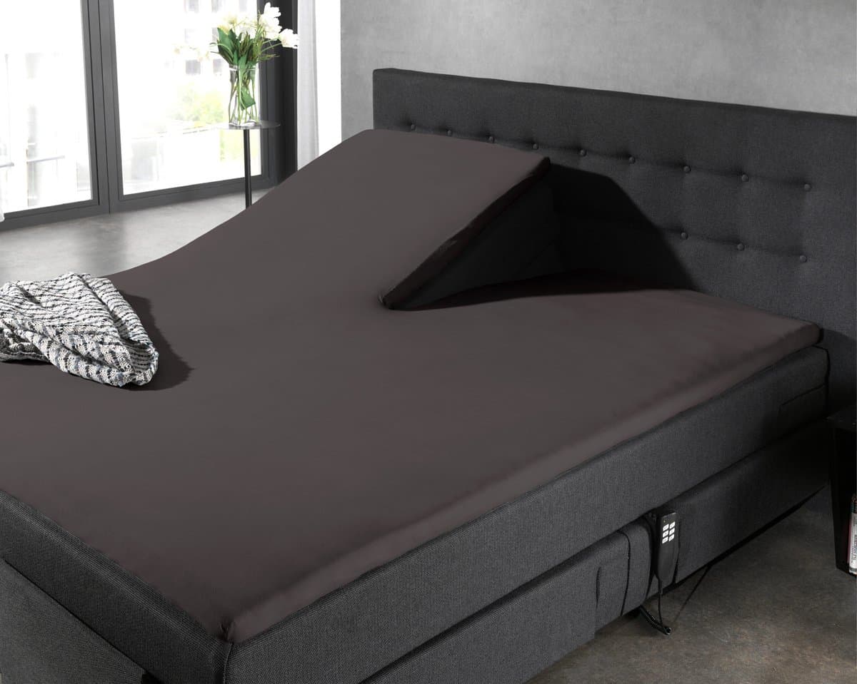 Dreamhouse Splittopper Hoeslaken - Katoen - 180x210 - Antraciet