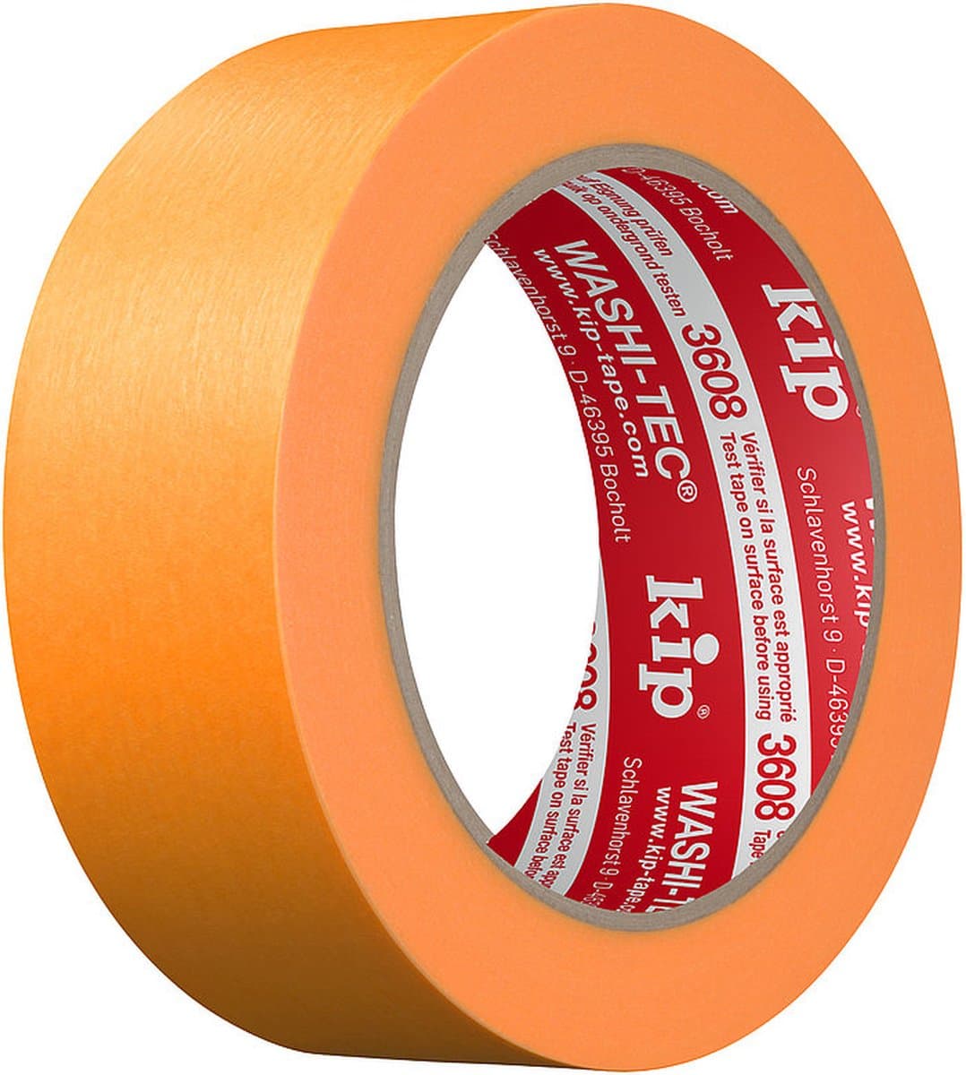 KIP 3608 WASHI-TEC schilderstape gold 36mm* 50 m 6 rollen