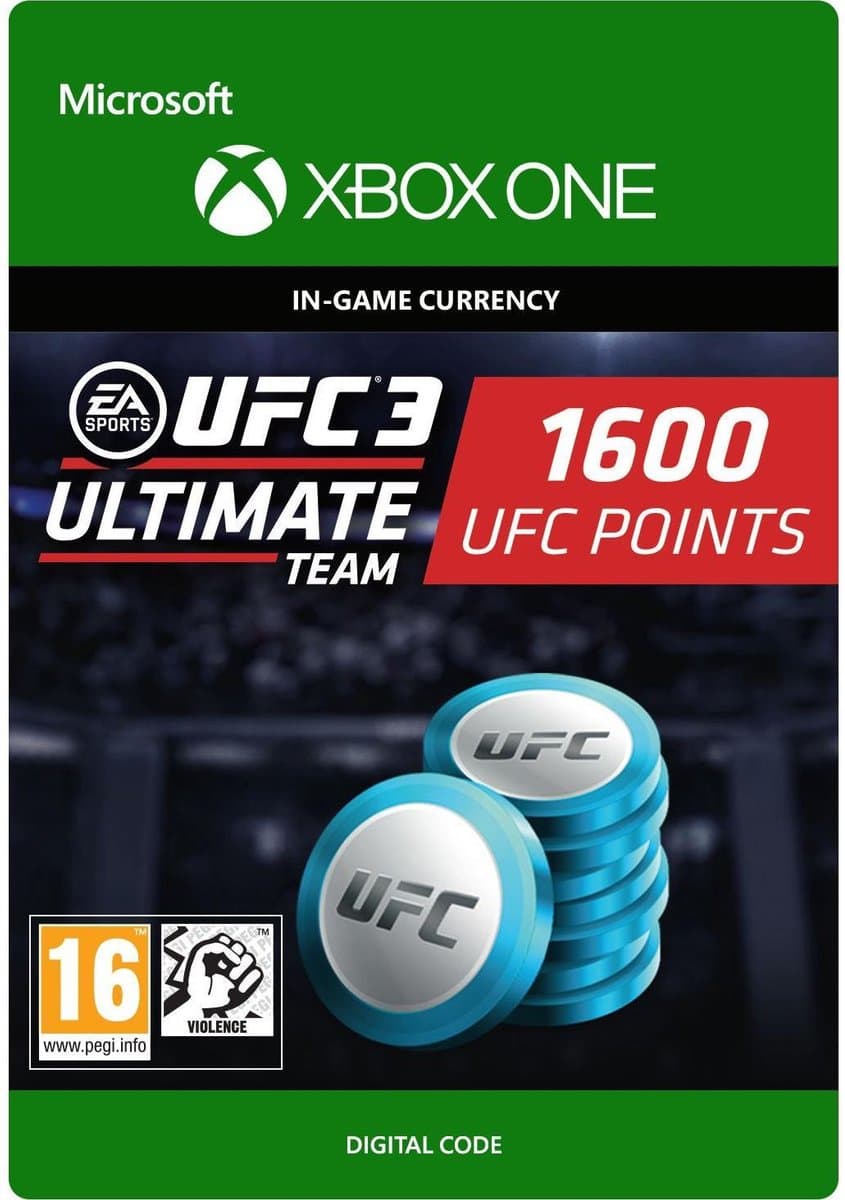 UFC 3: 1600 UFC Points - Xbox One - Consumable