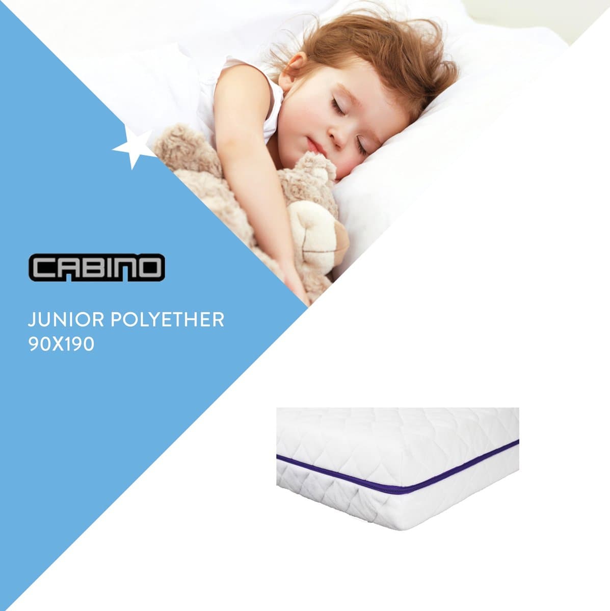 Cabino Matras Polyether - 90x190 cm