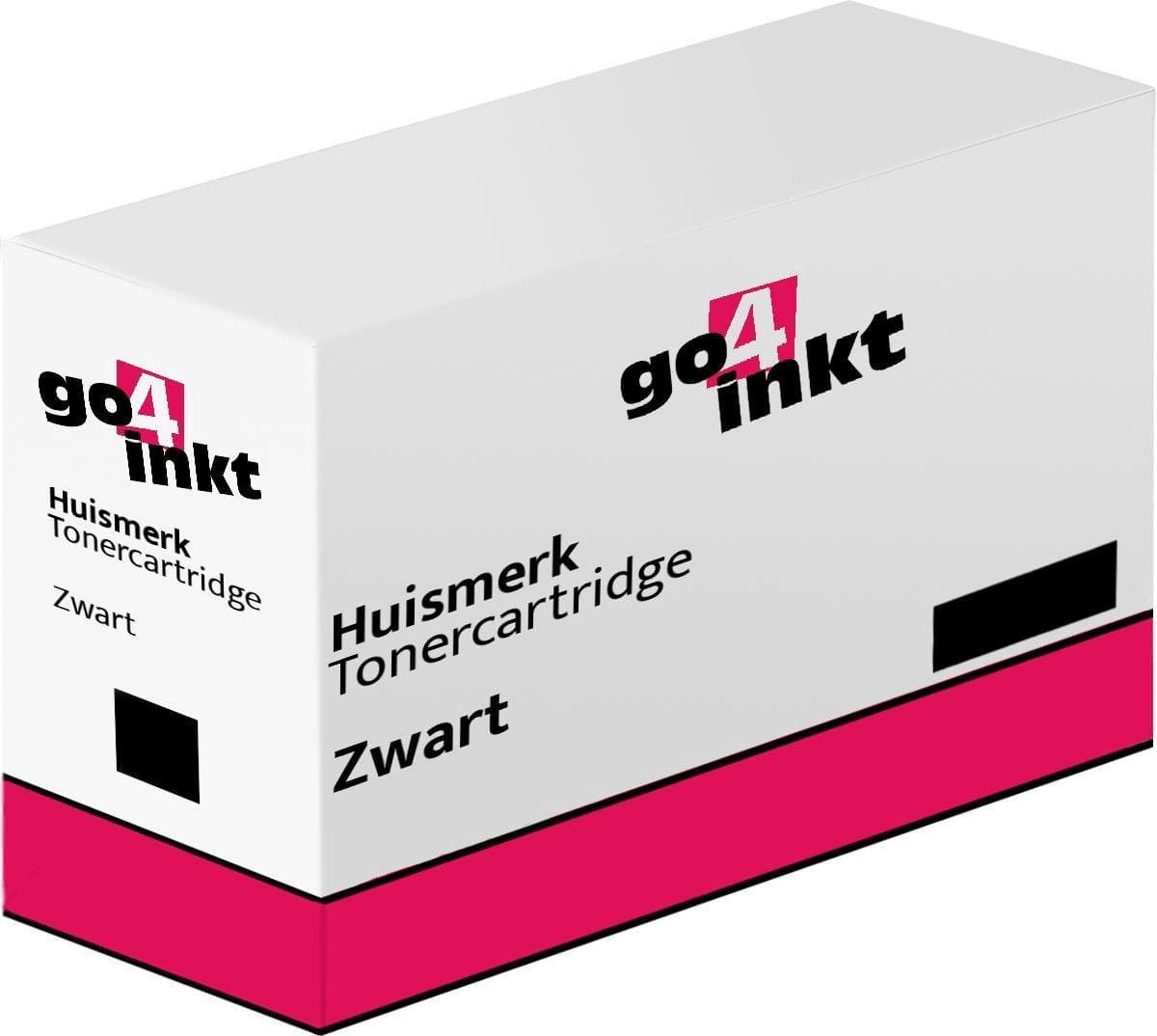 Go4inkt compatible met HP 55X bk, CE255X BK Compatible zwart toner cartridge huismerk