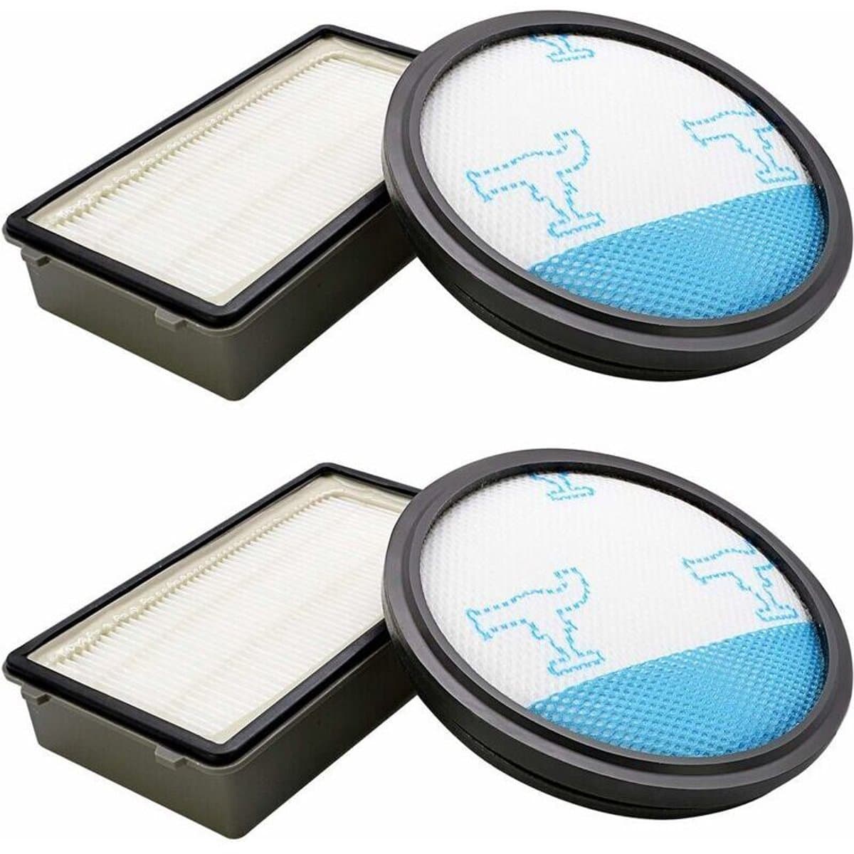 sets Moulinex Tefal Compact Power Cyclonic filters Geschikt voor Rowenta stofzuigers RO3753EA RO3731EA RO3786EA (alternatief Geschikt voor ZR005901)