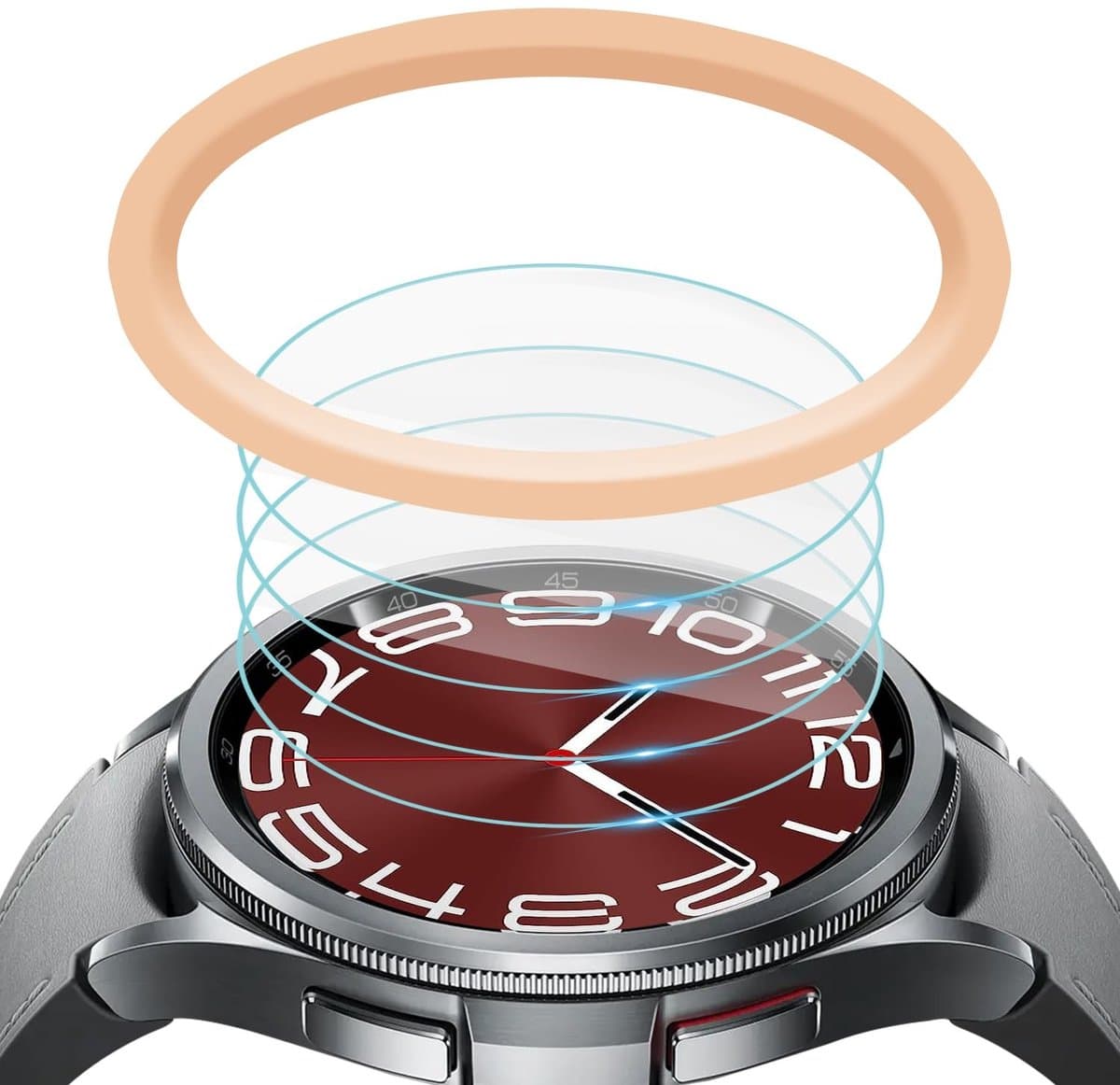 SPHProducts - Schermbeschermer - Gehard Glas - HD Krasbestendigheid - 43mm - Anti-kras - Installatiehulp - Geschikt voor Samsung Galaxy Watch 6 Classi