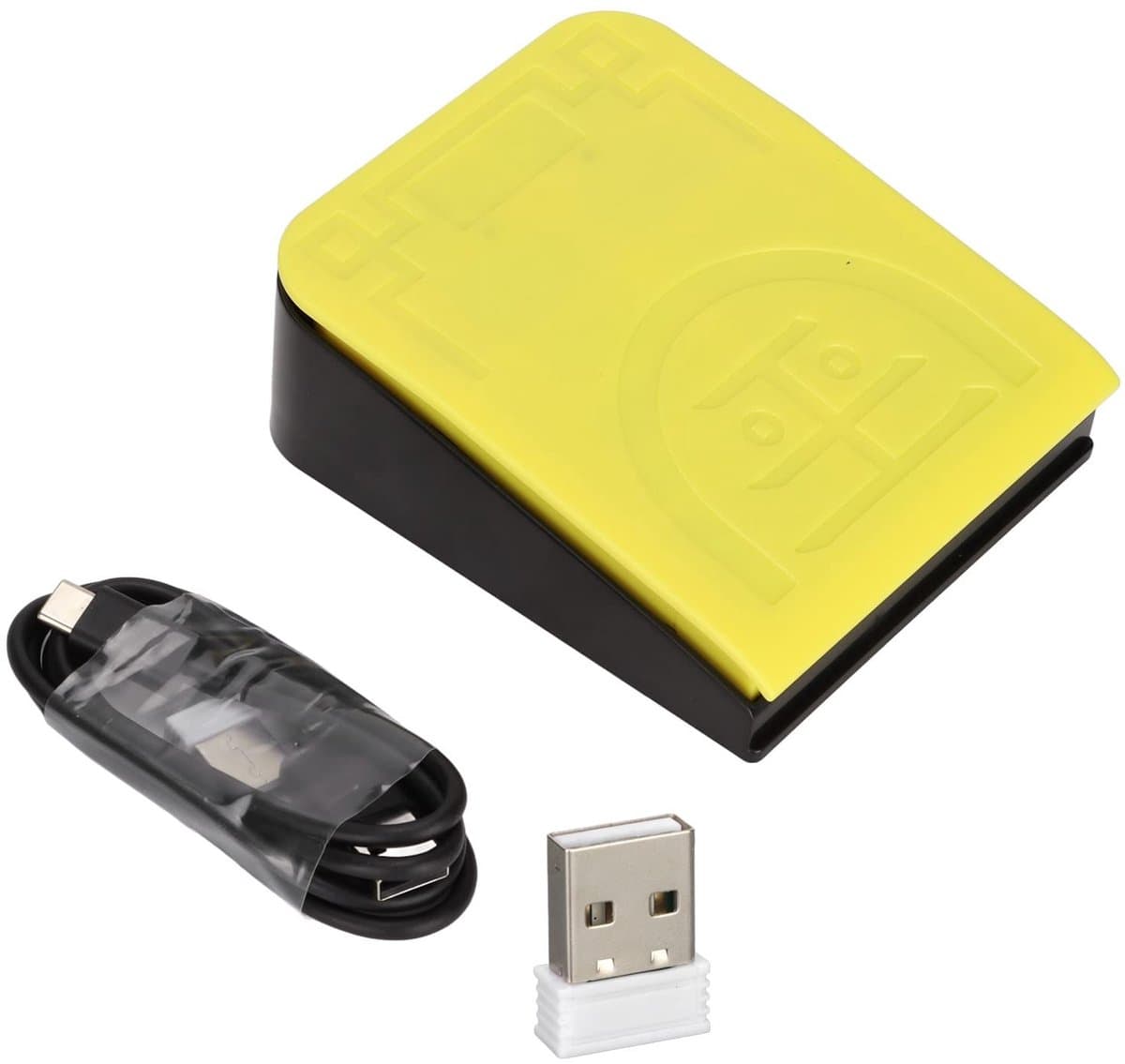 OmGoods - Dailygoody - Draadloze Voetschakelaar - Programmeerbare Voetpedal - Geschikt voor PC en Laptop - Bluetooth en USB - 2.4G Verbinding - Ideaal voor Game