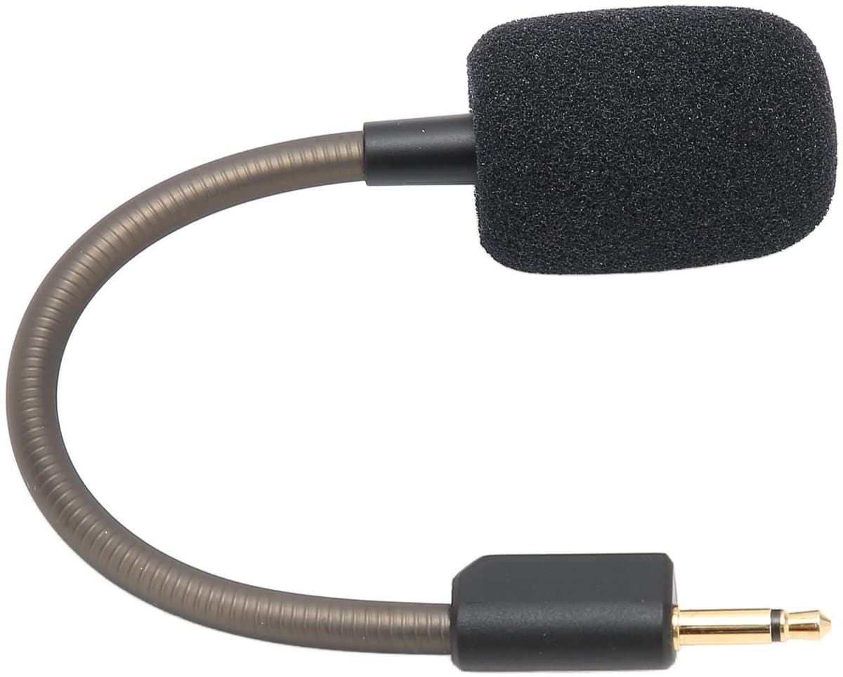 Allecto - Vervangmicrofoon voor Razer BlackShark V2 - Geluiddempende 3.5mm Microfoon voor Gaming Headsets