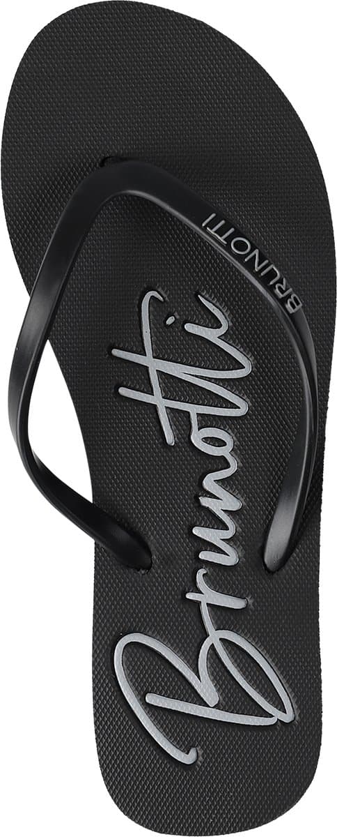 Brunotti - Logo Teenslippers - Dames Slippers - Black - 42