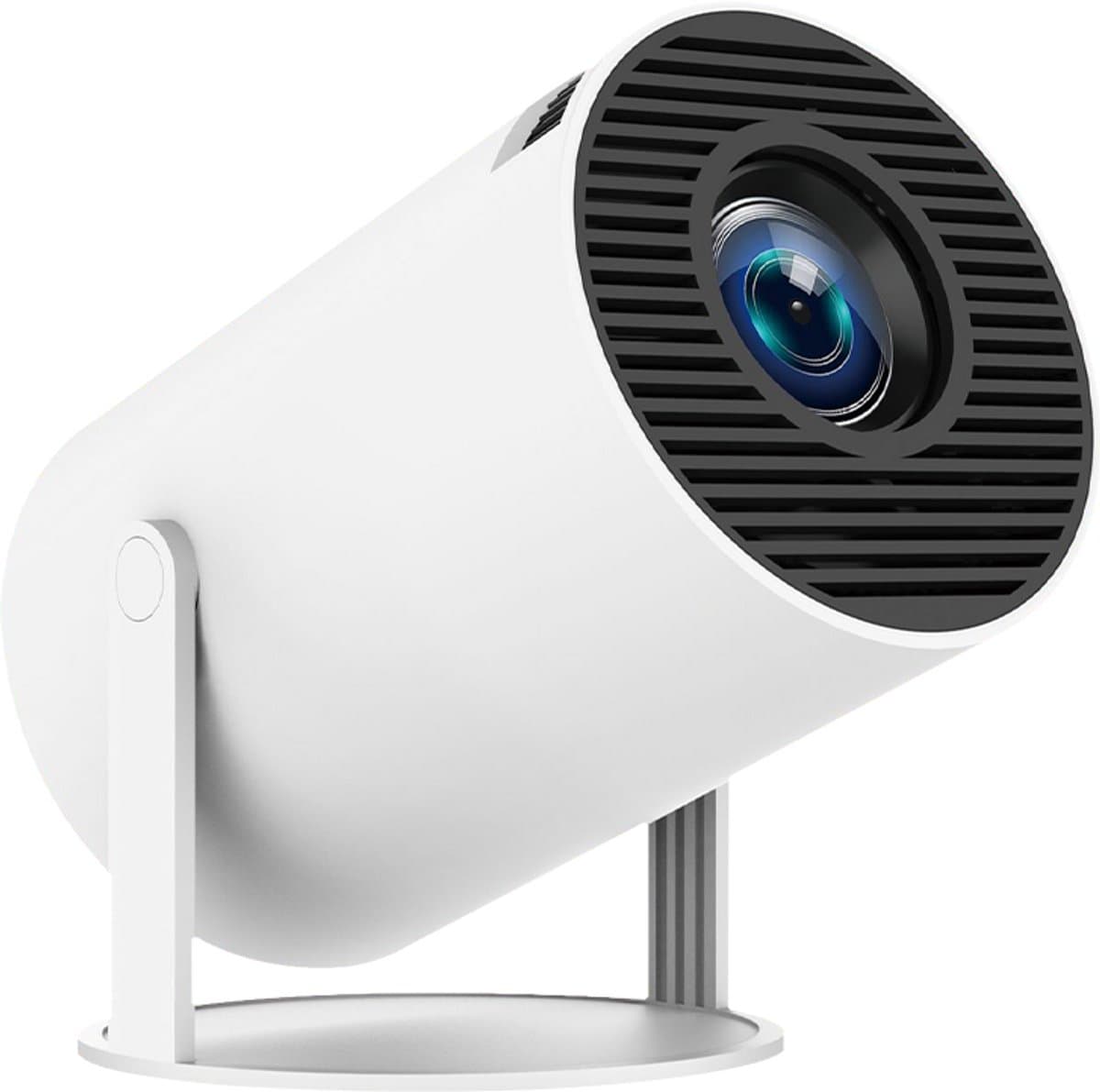 Aourow Mini Beamer – Android 11 – WiFi 6 & Bluetooth 5.4 – 720P HD Projector – Draagbare Beamer – Geschikt voor iPhone & Android – Home Cinema – Wit